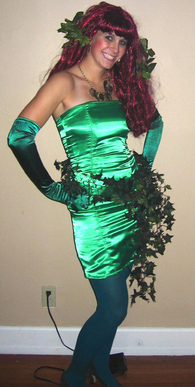 poison ivy comic costume. costume as Poison Ivy from
