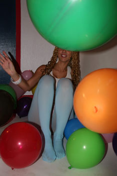 blue tights