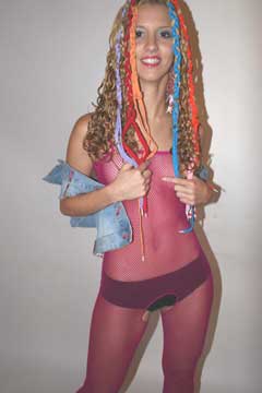 Fishnet Clothing. Fishnet bodystocking. 