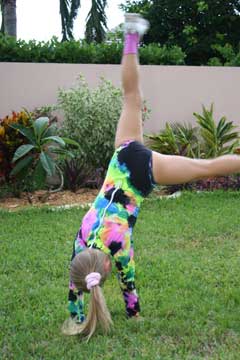 Children's leotards.