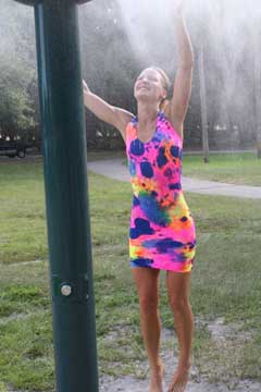 Tie Dye Dress.