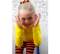 Colored Kids Turtle Neck Leotard