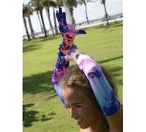 Colored Splash Color Shoulder Gloves