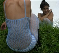 Croche Fishnet Bodystocking