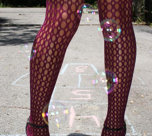 Croche Fishnets from welovecolors.com