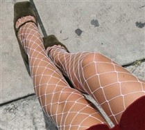 Colorful Diamondnet Fishnets