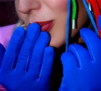 Solid Color Wrist Gloves