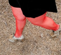 Colorful Nylon/Lycra Plus Size Fishnet Pantyhose
