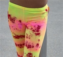 Colorful Splash Color Leggings