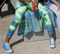 Splash Color Matte Leggings