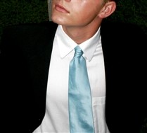 Colored Solid Color Silk Tie
