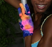 Splash Color Nylon Gloves and Hosiery