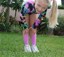 Solid Color Nylon Kids Socks