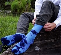 Colorful Splash Color Mens Sports Socks