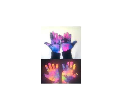 Splash Color Nylon Gloves