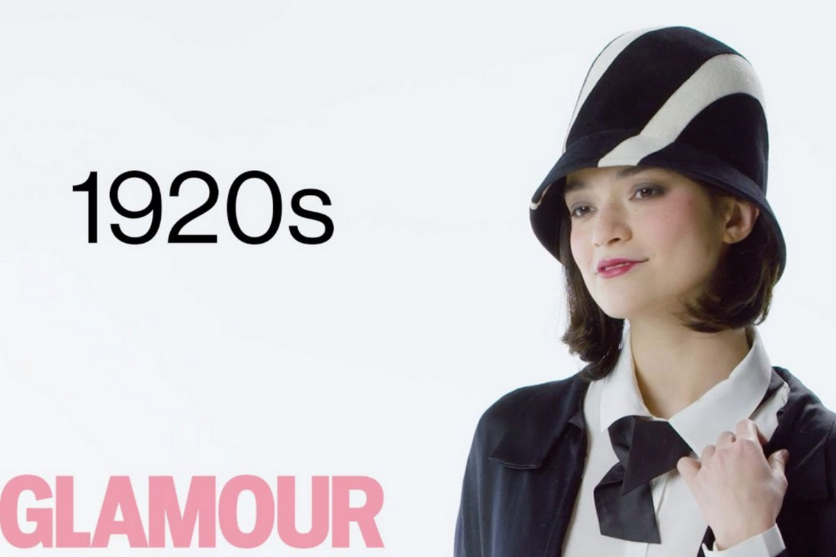 100 Years Of French Fashion Glamour Magazine February 2018