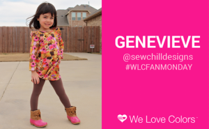 Genevieve Is Our We Love Colors Fan Monday Star - We Love Colors