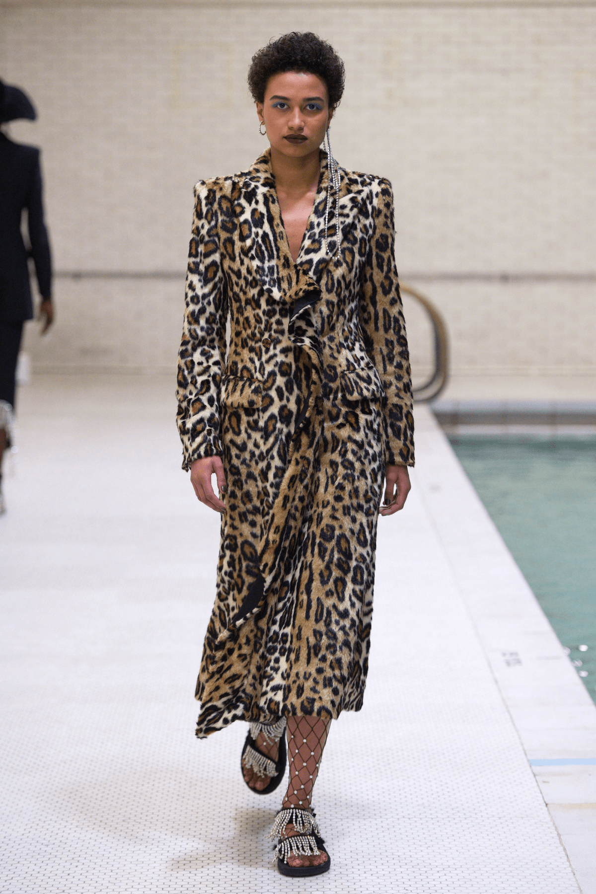 Area Nyfw Fall 2018 Style 1405 Brown Embellished