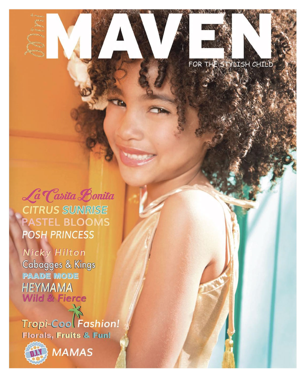 Mini Maven Kids Magazine Cover