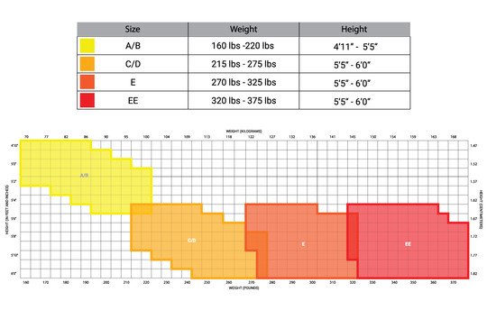 We Love Colors Size Chart