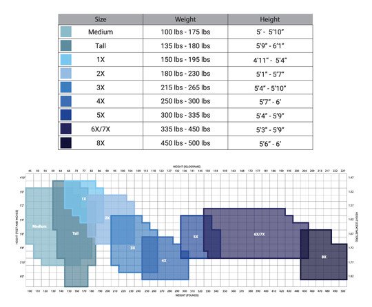 We Love Colors Size Chart