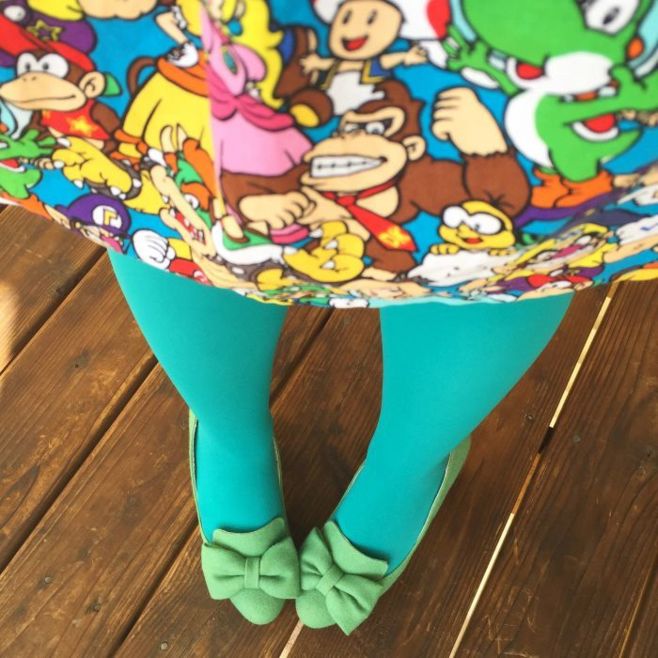Ariann - Video Games Dress - We Love Colors Tights (3)