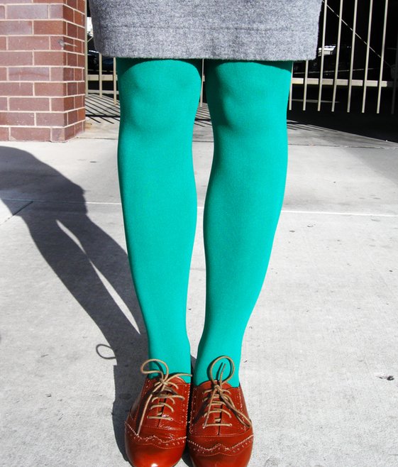 green tights