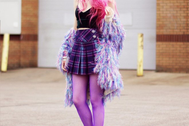 Fishnets Obsession By Kayla Hadlington - We Love Colors