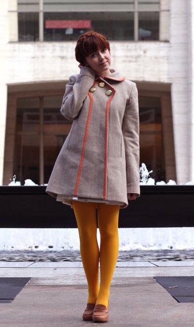 Posing In Lincoln Center 2