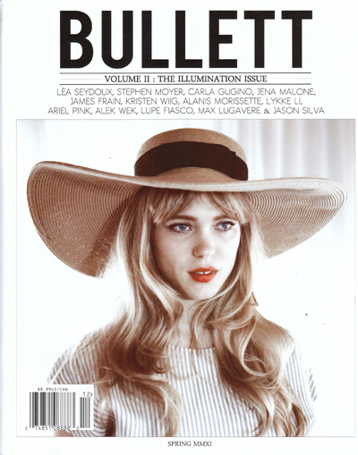 Bullett Magazine - Vol. 2 Spring 2011 - We Love Colors
