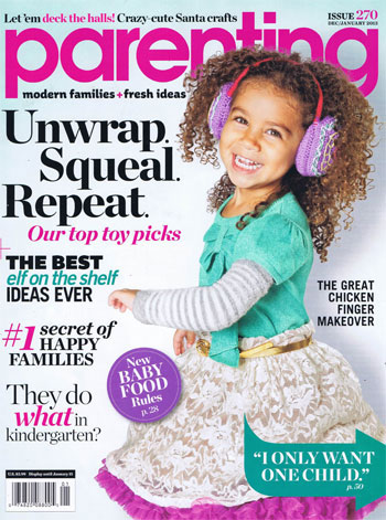 Parenting Magazine - Dec/Jan 2013 - We Love Colors
