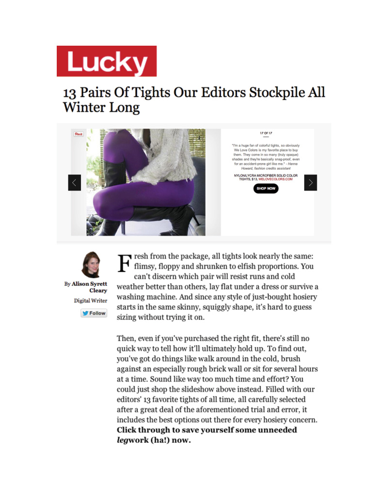 Lucky Editor Guide December 2013