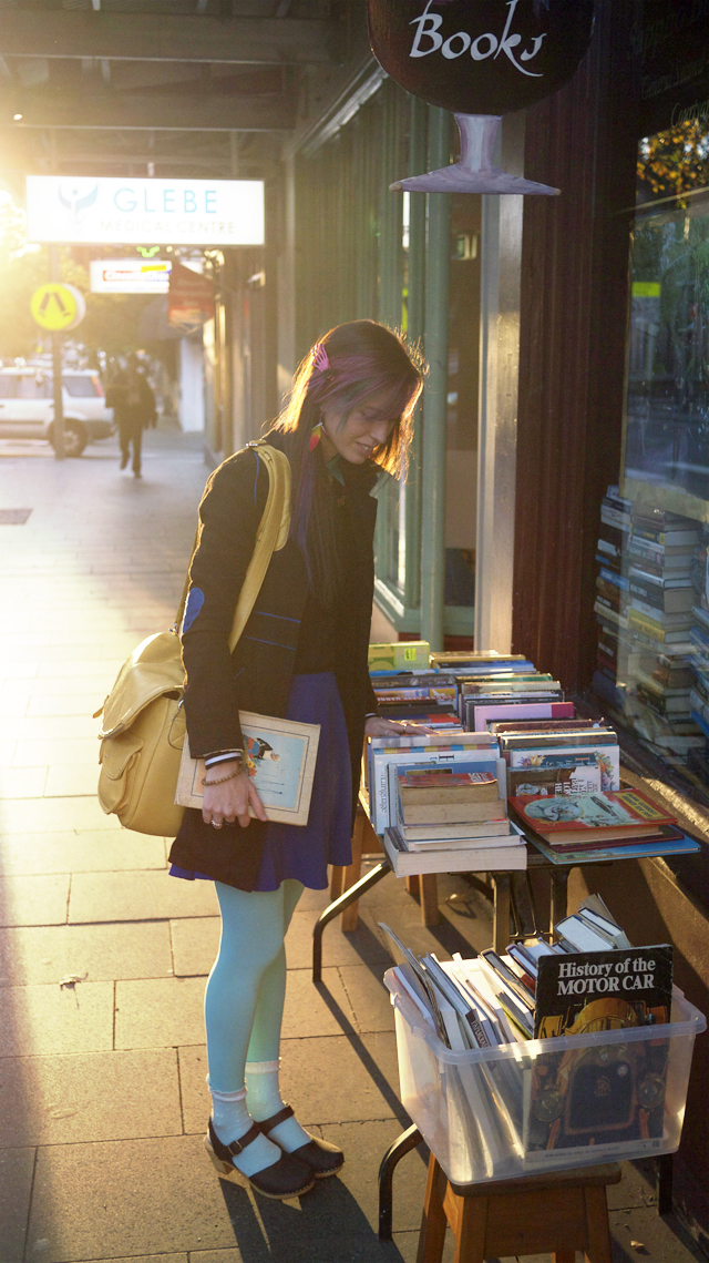 A Girl & Her Books - We Love Colors