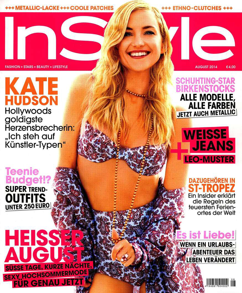 Instyle Germany - August 2014 - We Love Colors