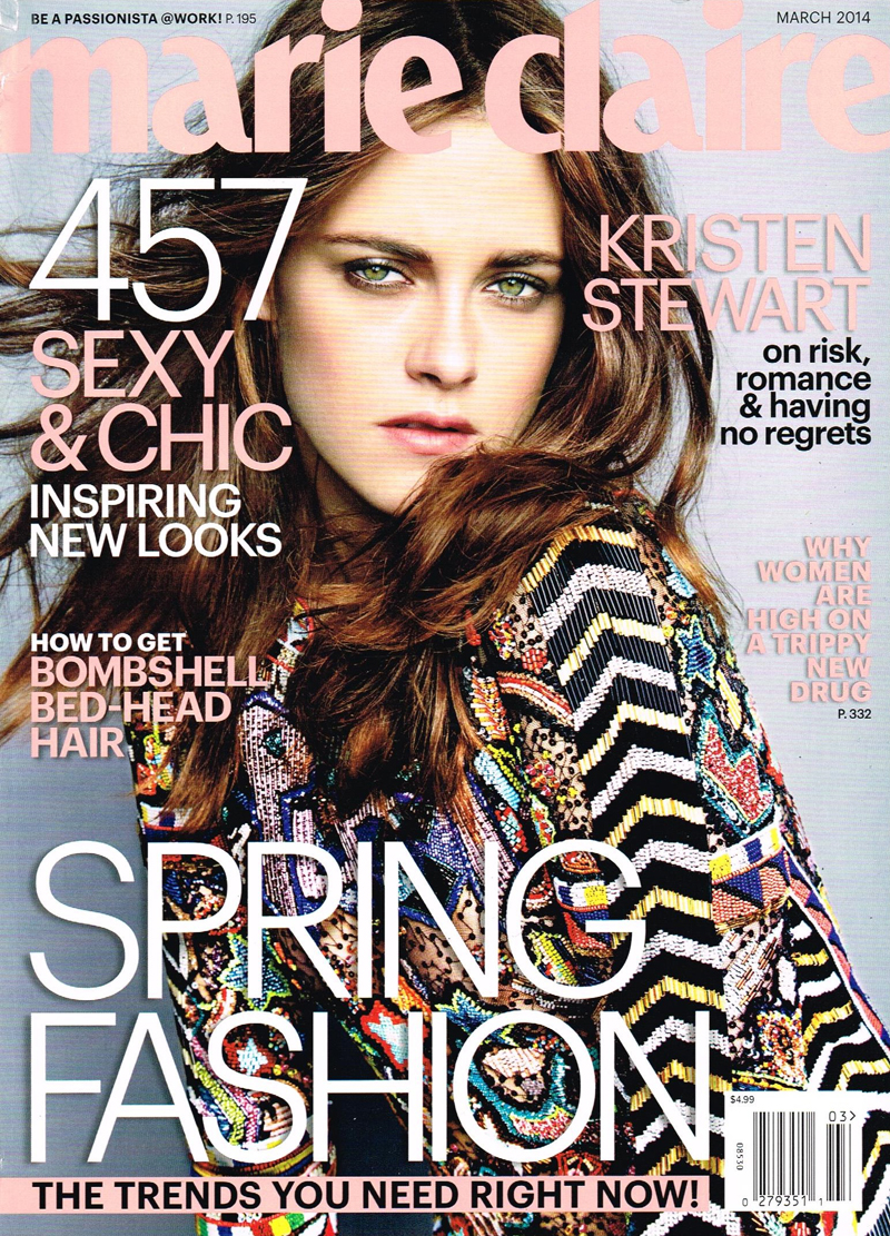Marie Claire March 2014 Cover