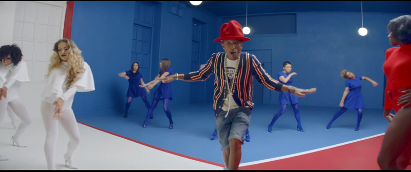 Pharrell Music Video April 2014 Shot 1
