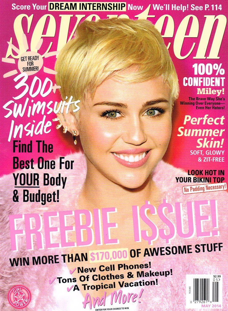 Seventeen May 2014 Cover