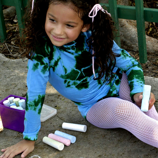 Fishnet tights for toddlers and older children in a choice of 50+ colors.