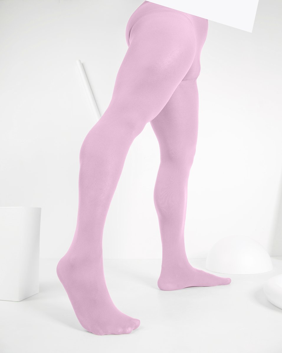 Pink Solid Tights main image 1