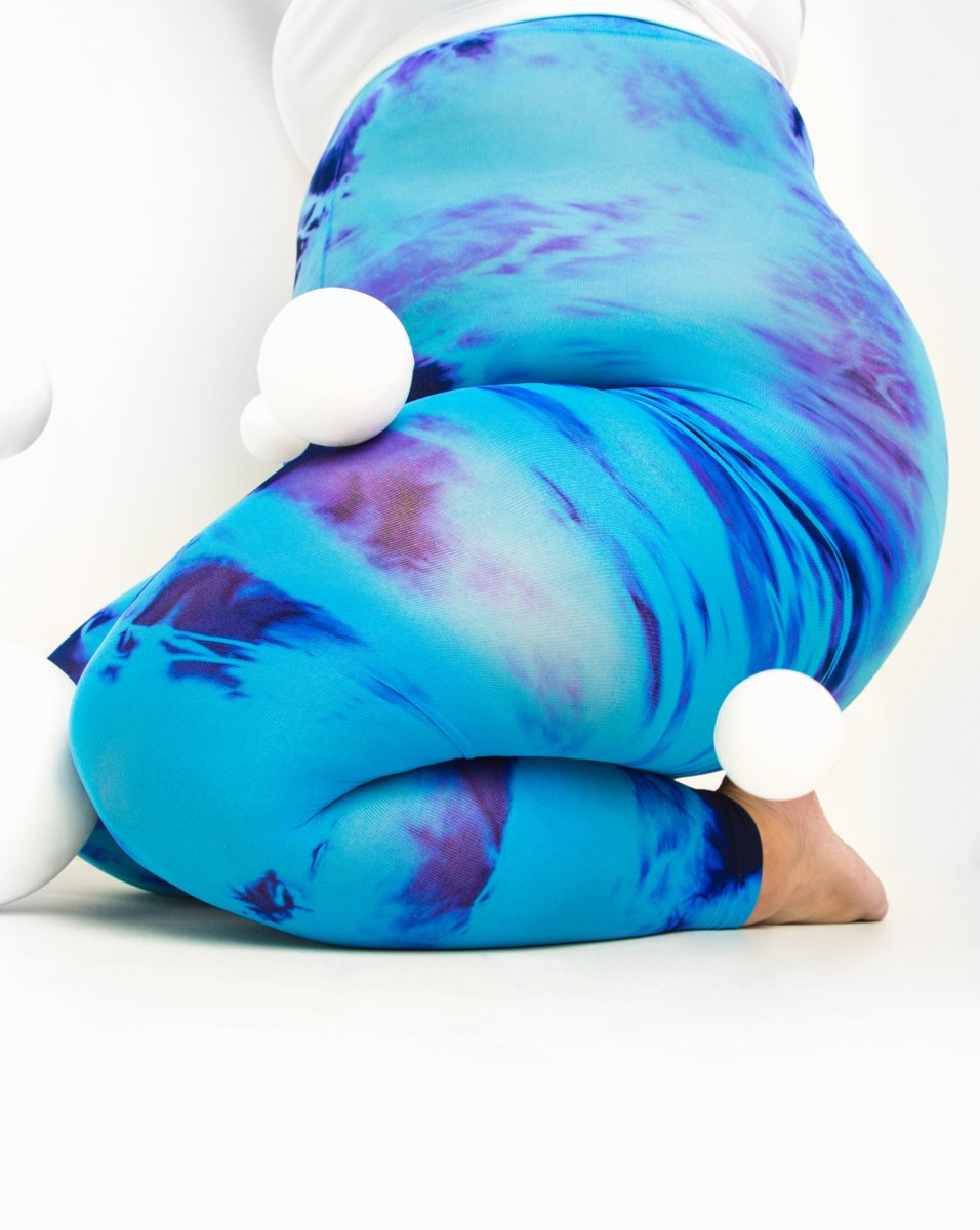 Plus Sized Nylon/Lycra Footless Tights Style 1041 We Love Colors