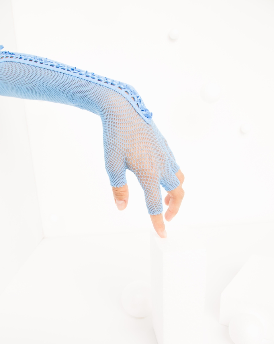 Womens Lace Fingerless Gloves Style 3125 We Love Colors