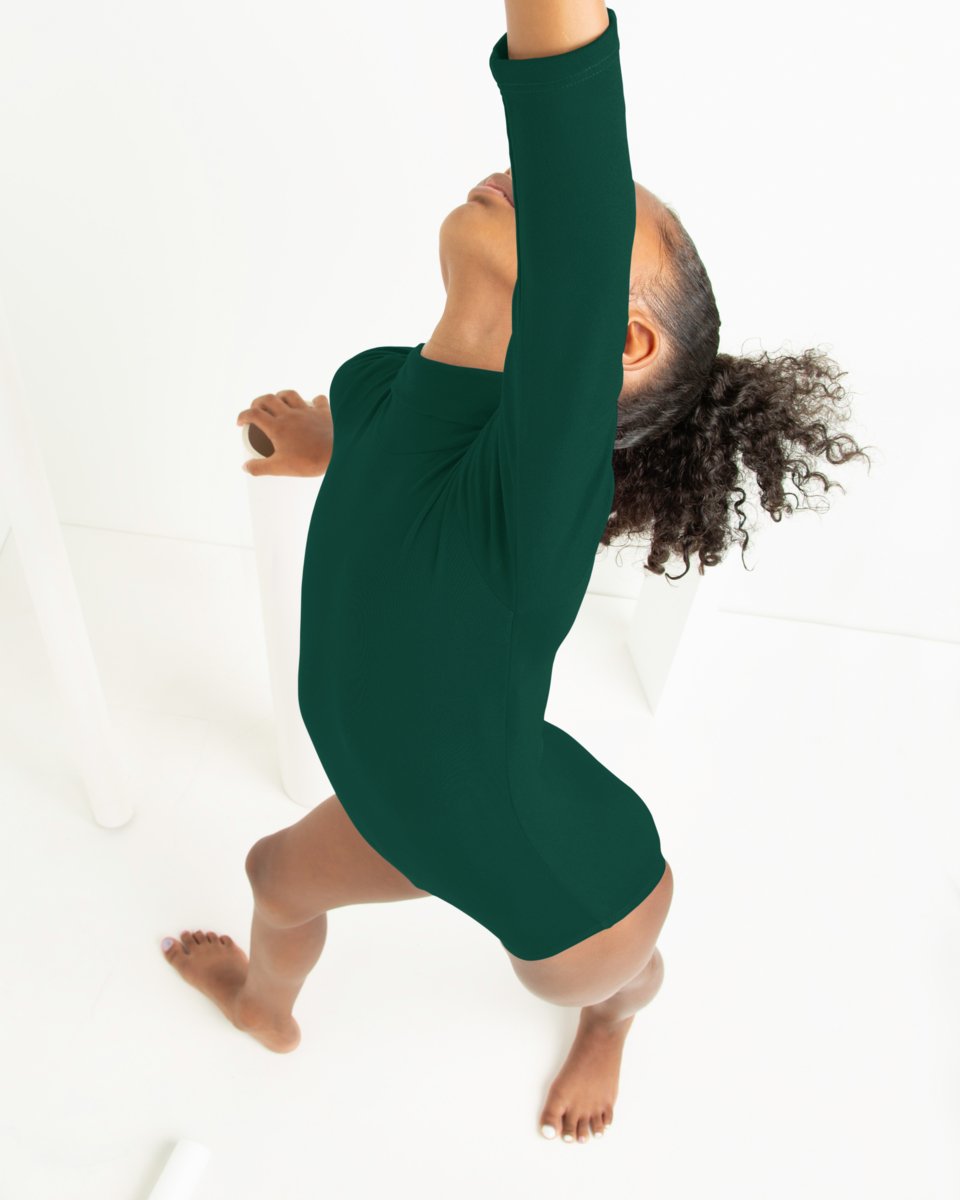 Mock Turtleneck Child Size Leotard