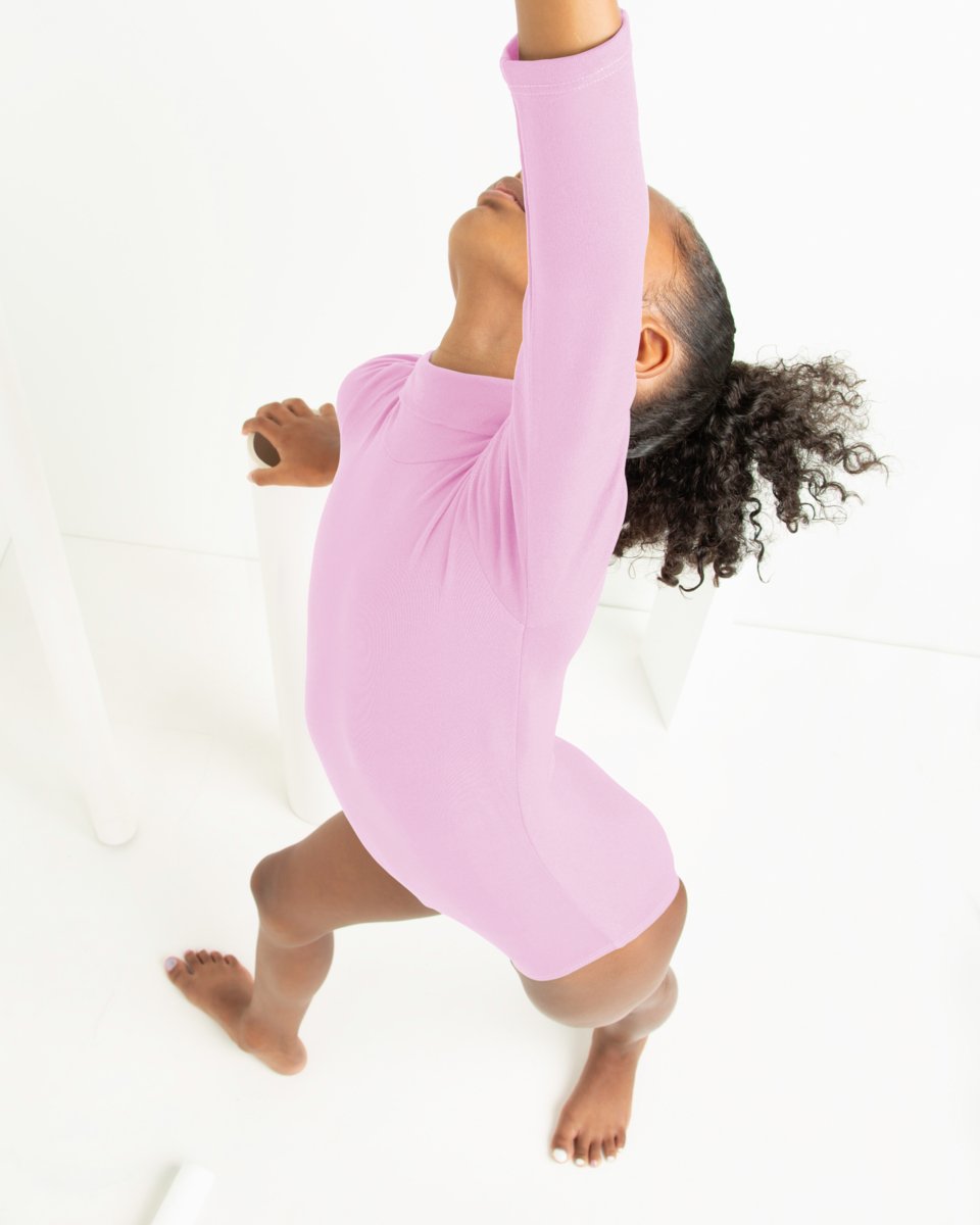 Ivy League Mock Turtleneck Child Size Leotard