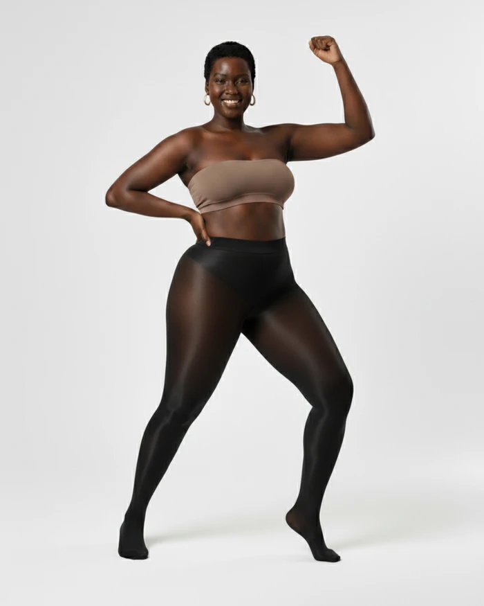 1003 Sheer Oily Glossy Tights Black3 Nodefines.Webp