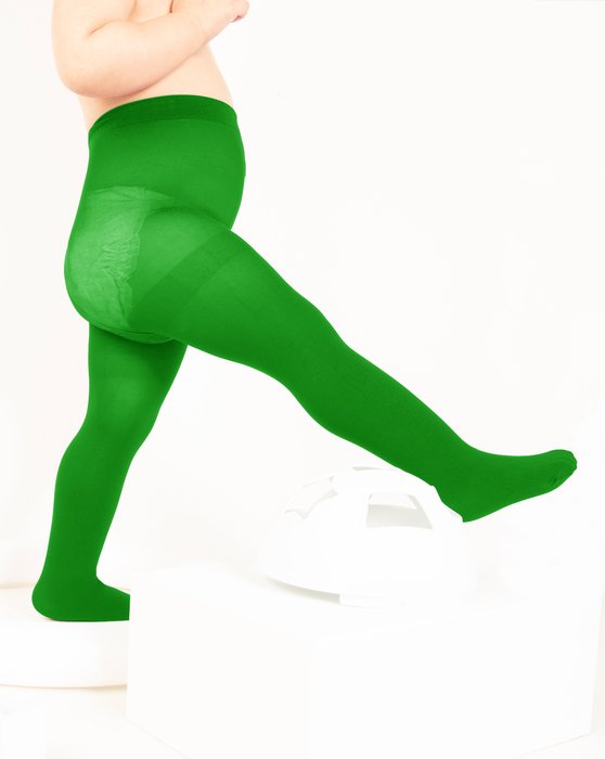 Kelly Green Nylon/Lycra Tights Style# 1008 | We Love Colors