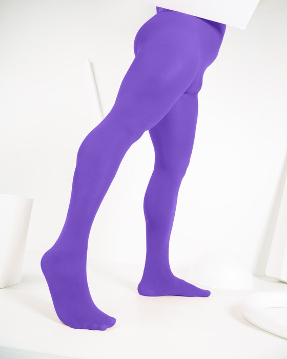 1008 M Lavender Dance Nylon Spandex Tights