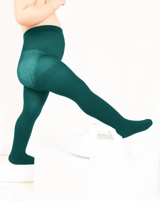 Spruce Green Nylon/Lycra Tights Style# 1008 | We Love Colors