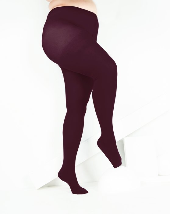 Maroon Closeout Nylon Spandex Tights Style# 1023 | We Love Colors
