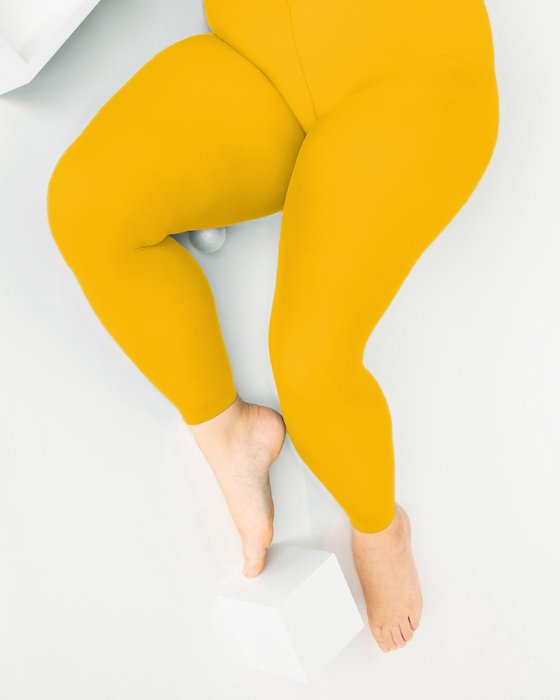 1041 W Gold Plus Sized Footless Tights
