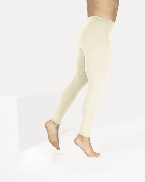 1047 M Ivory Matte Male Footless Performance Tights